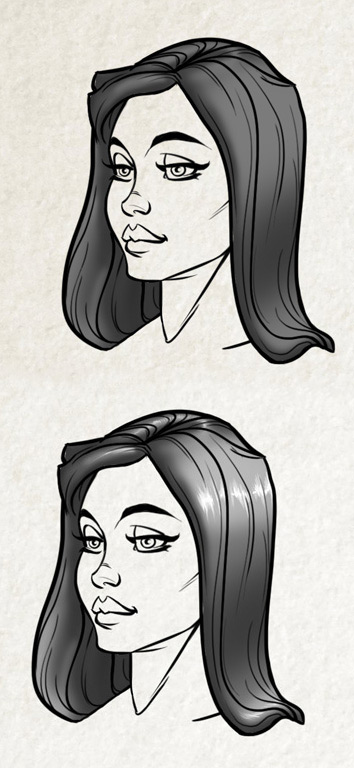 How To Draw Hairs The Easy Way